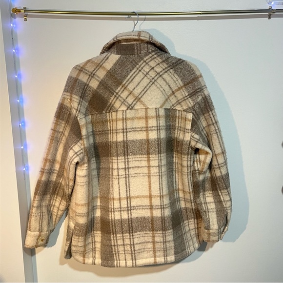 Zara plaid over shirt - Picture 3 of 3